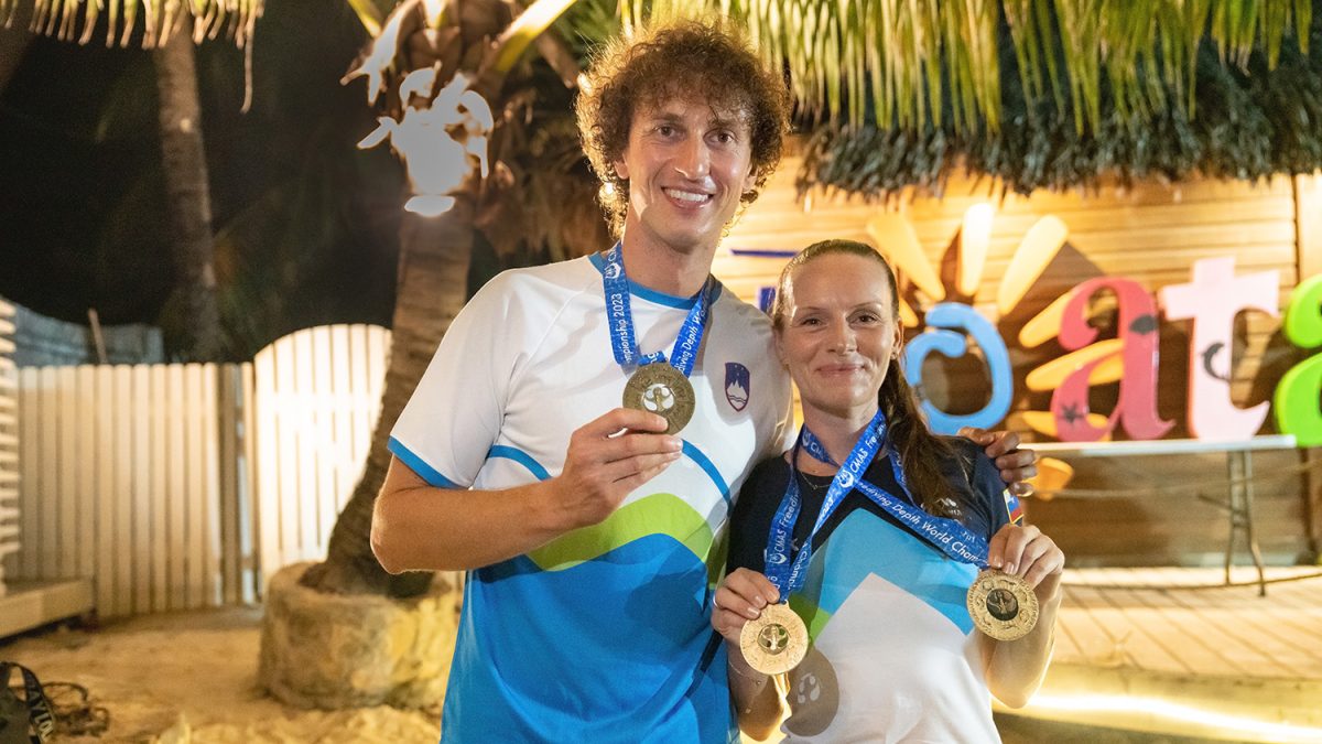 Alenka Artnik in Samo Jeranko na svetovnem prvenstvu